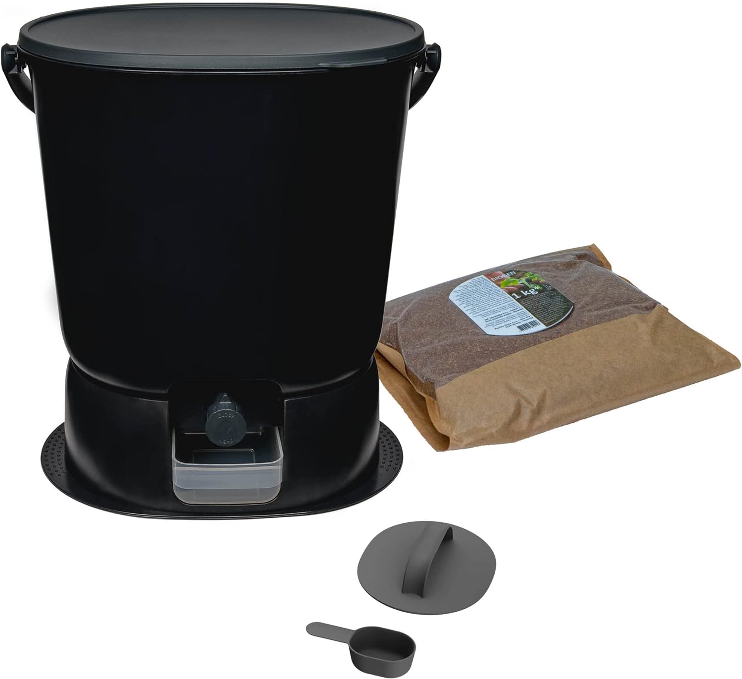 Compostiera Bokashi Organko essenzial + base 15,3 L